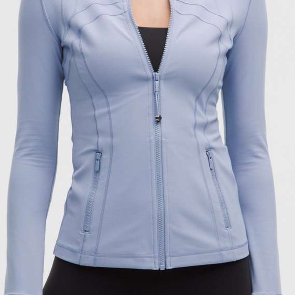 Lululemon Athletica nulu Define Jacket. Blue Willow Size 10